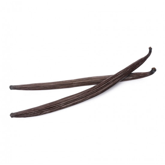 اعواد الفانيلا من جافا - الدرجة A (عودين) اعواد الفانيلا من جافا - الدرجة A (عودين)