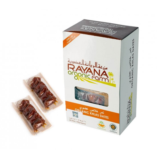 شرائط تمر خلاص عضوي، حجم عائلي (24 حبة) شرائط تمر خلاص عضوي، حجم عائلي (24 حبة)