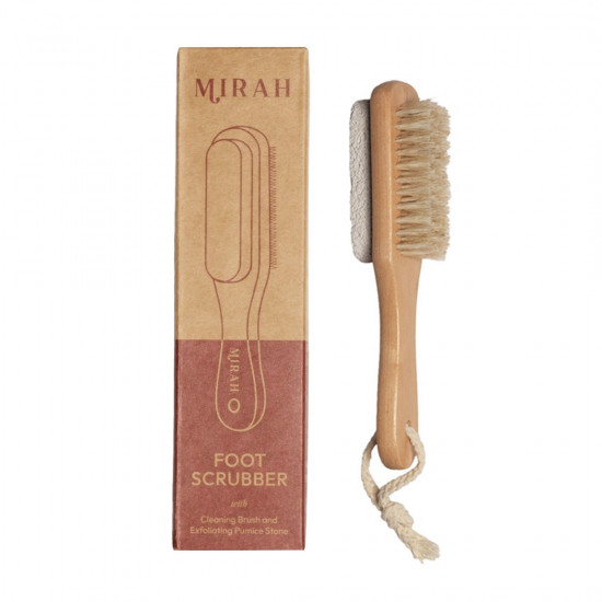 فرشاة تقشير وتنظيف القدمين مع حجر خفاف طبيعي فرشاة تقشير وتنظيف القدمين مع حجر خفاف طبيعي