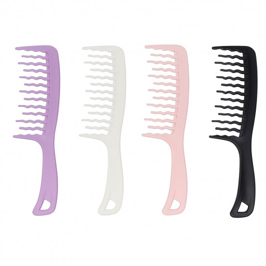 مشط بأسنان متموجة لتفكيك التشابك