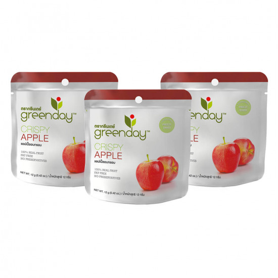 عرض: شرائح التفاح الأحمر المجففة (3 حبات)