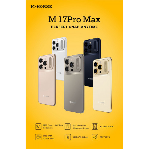 iPhone 17 Pro max 64GB / 128GB  M-horsee   iPhone 17 Pro max 64GB / 128GB  M-horsee