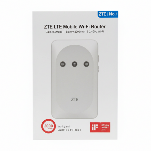 راوتر واي فاي متنقل ZTE LTE Mobile Wi-Fi Router  راوتر واي فاي متنقل ZTE LTE Mobile Wi-Fi Router