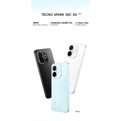 هاتف Tecno Spark 30c 5G  هاتف Tecno Spark 30c 5G