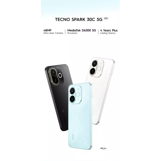 هاتف Tecno Spark 30c 5G  هاتف Tecno Spark 30c 5G