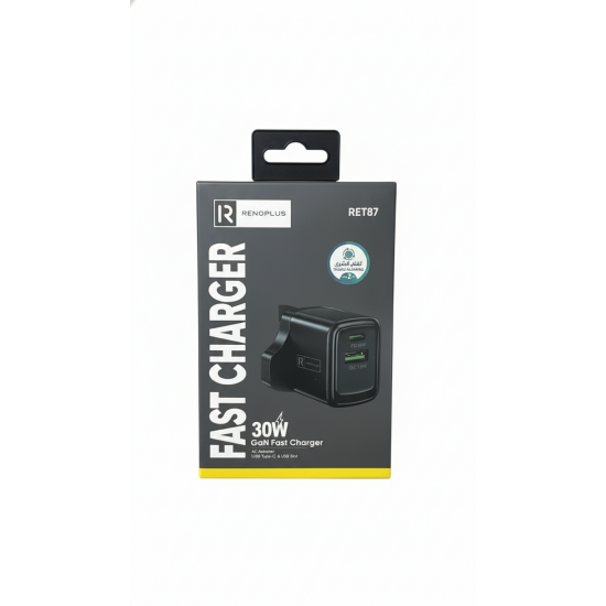 شاحن RENOplus RP.RET87 السريع 30 واط