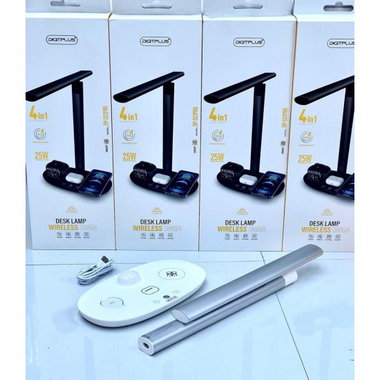 شاحن لاسلكي DIGITPLUS مع مصباح مكتبي شاحن لاسلكي DIGITPLUS مع مصباح مكتبي