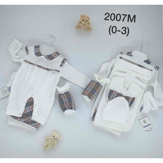 طقم مواليد قطن