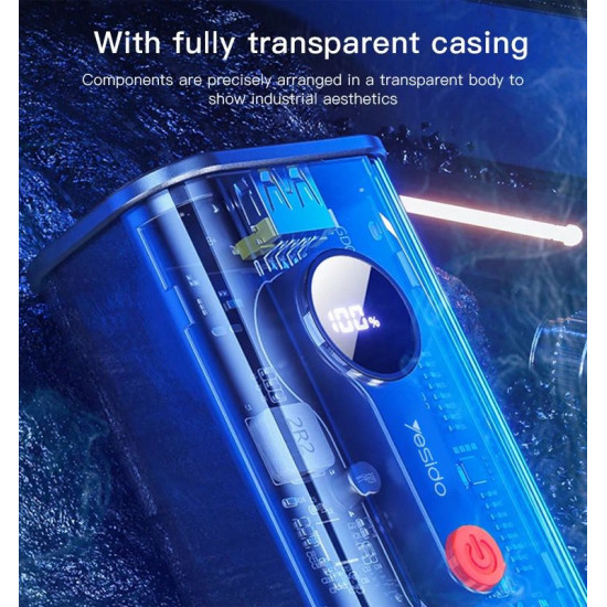 شاحن متنقل قوة 10000 ملي أمبير 20 واط شحن سريع YESIDO YP35 شاحن متنقل قوة 10000 ملي أمبير 20 واط شحن سريع YESIDO YP35