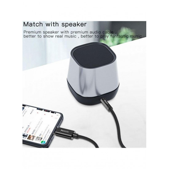 يسيدو - كيبل ايفون AUX منYAU17 yesido يسيدو - كيبل ايفون AUX منYAU17 yesido