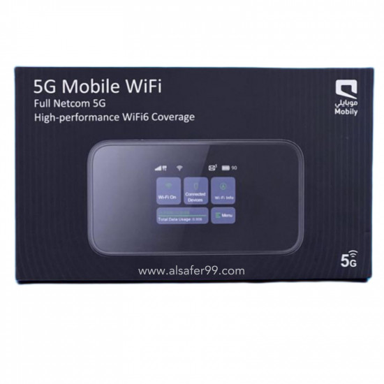 راوتر هواوي سويلينك متنقل SRT875 5G ببطارية 5الف راوتر هواوي سويلينك متنقل SRT875 5G ببطارية 5الف