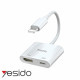 وصلة يسيدو محول لايتنيك إلى HDMI نوع-C للأيفون Yesid HDMI ADAPTER HM06 وصلة يسيدو محول لايتنيك إلى HDMI نوع-C للأيفون Yesid HDMI ADAPTER HM06