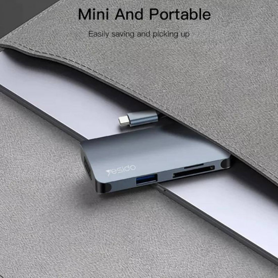 محول محور ييسيدو ( 7 في 1) YESIDO HB16 