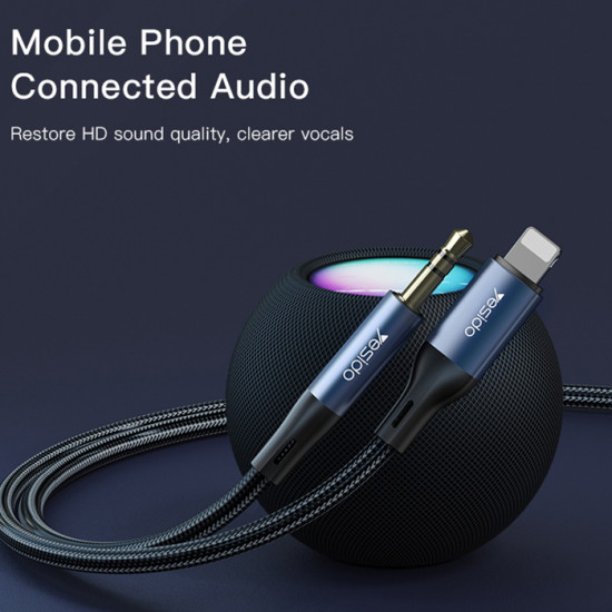 كيبل Yesido YAU35 iPhone Aux بطول 1 متر