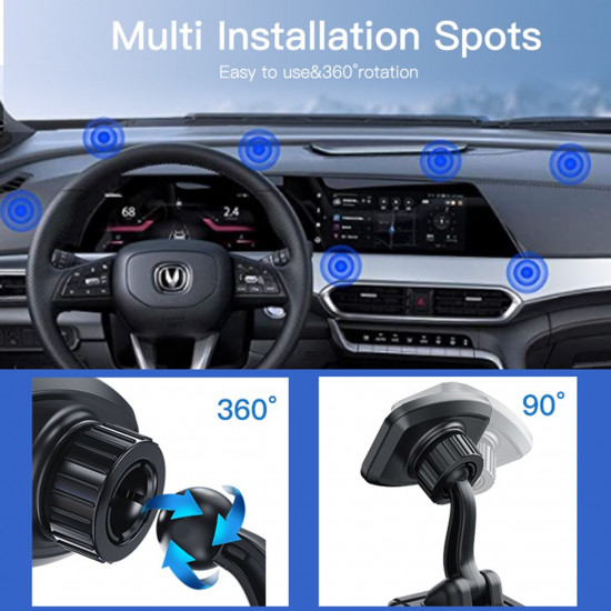 حامل هاتف السيارة Yesido C129 - مغناطيسي حامل هاتف السيارة Yesido C129 - مغناطيسي