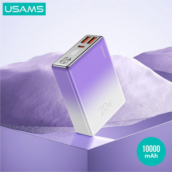 شاحن متنقل رقمي USAMS 10000mAh شاحن متنقل رقمي USAMS 10000mAh