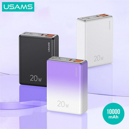شاحن متنقل رقمي USAMS 10000mAh شاحن متنقل رقمي USAMS 10000mAh