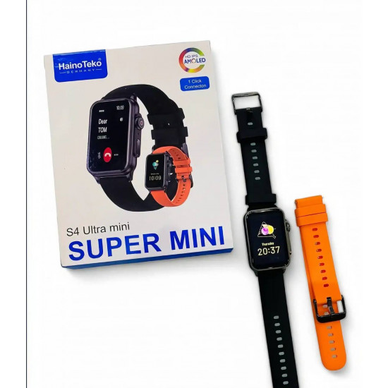 ساعة هاينو تيكو Haino Teko Germany S4 Ultra Mini Smart Watch ساعة هاينو تيكو Haino Teko Germany S4 Ultra Mini Smart Watch
