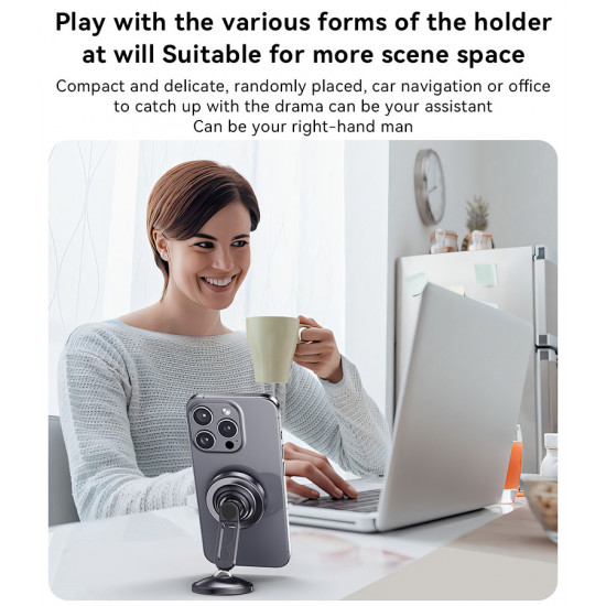 حامل هاتف مغناطيسي للسيارة مصنوع من سبائك الزنك C210 