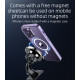 حامل الهاتف المغناطيسي Magsafe C201 ذو الدوران المتعدد الأبعاد 360 مناسب للوحة القيادة