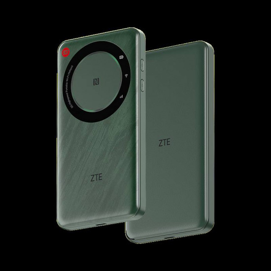 راوتر واي فاي محمول ZTE 5G آير U30 نقل بيانات 500 ميجابايت في الثانية ( أبيض )