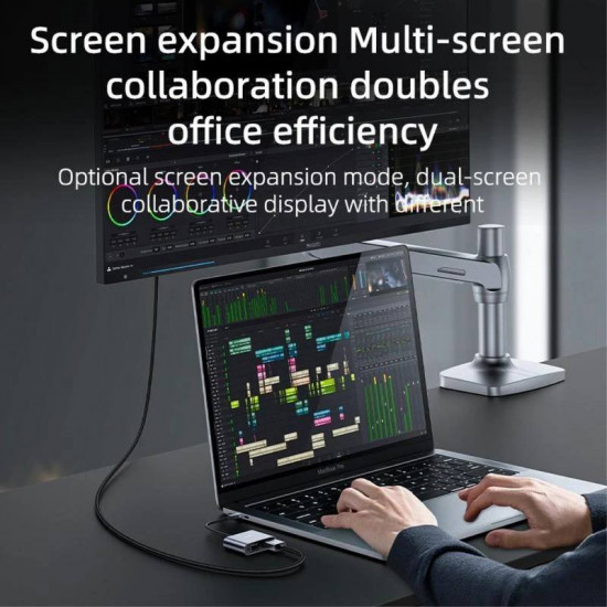 كابل HDTV من YESIDO HM15 لتوسيع شاشة جهاز الكمبيوتر الخاص بك كابل HDTV من YESIDO HM15 لتوسيع شاشة جهاز الكمبيوتر الخاص بك