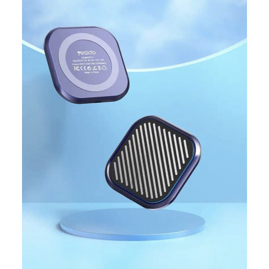 يسيدو - شاحن لاسلكي 15 واط سريع الشحن YESIDO DS14 يسيدو - شاحن لاسلكي 15 واط سريع الشحن YESIDO DS14