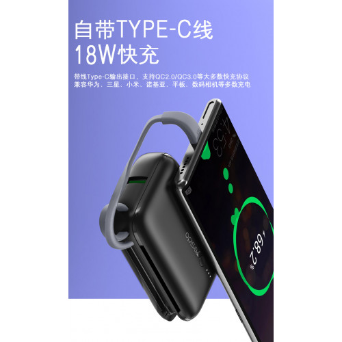 يسيدو - شاحن متنقل سوبر ميني قوة 10000 ملي أمبير  YESIDO YP18 يسيدو - شاحن متنقل سوبر ميني قوة 10000 ملي أمبير  YESIDO YP18