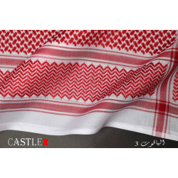 شماغ احمر كاستل الياقوت 3 شماغ احمر كاستل الياقوت 3