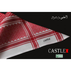 شماغ كاستل العقيق دم الغزال شماغ كاستل العقيق دم الغزال