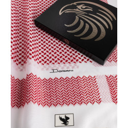 SD0R3شماغ دورياني ايطالي shemagh doriani red SD0R3شماغ دورياني ايطالي shemagh doriani red