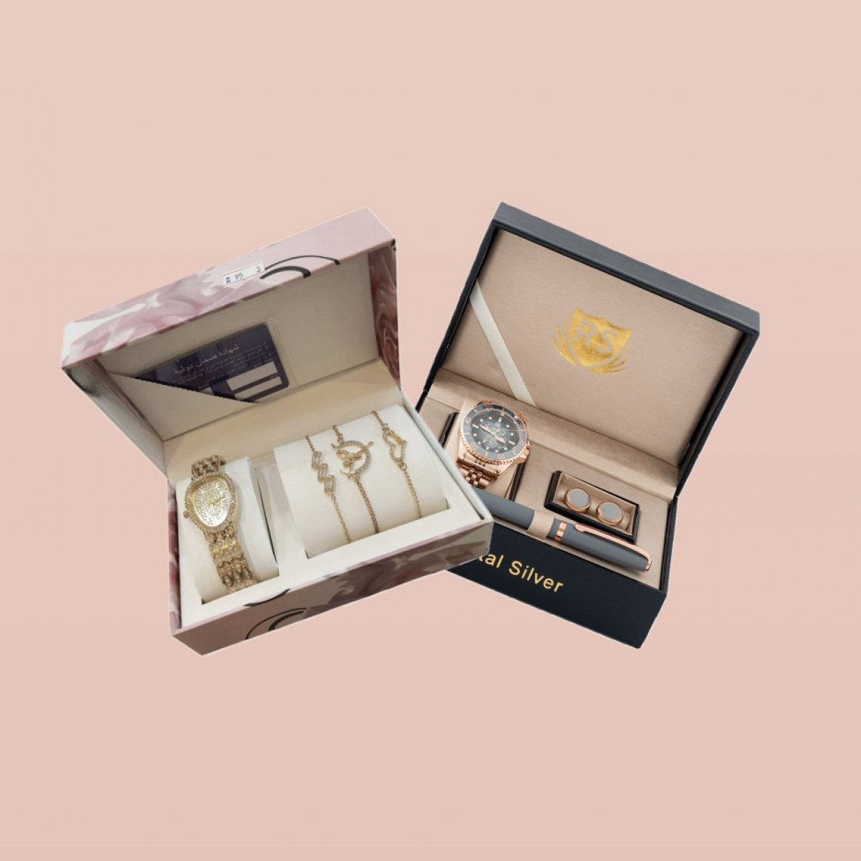 أطقم ساعه رجاليه و نسائيه