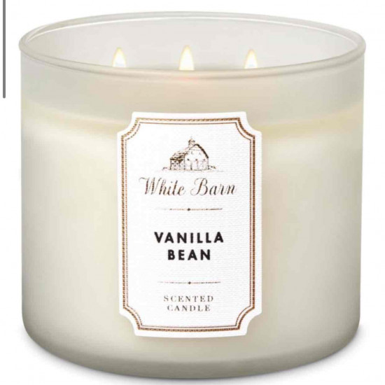 VANILLA BEAN شمعه بثلاث فتلات