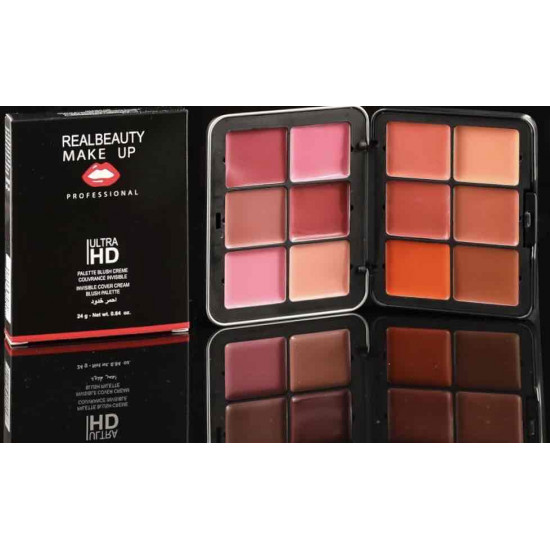 بلاشر خدود 12 لون شنطه - من ريل بيوتي 