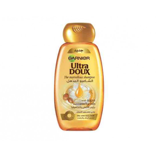 شامبو قارنيه المذهل بزيت الارقان و الكاميليا 400  مل الترا دو