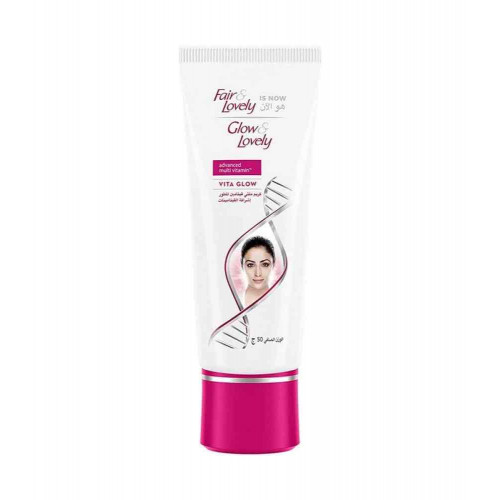 كريم فير اند لفلي الأصلي الوردي لتبييض فوري للوجه( Fair & Lovely) - 50جم