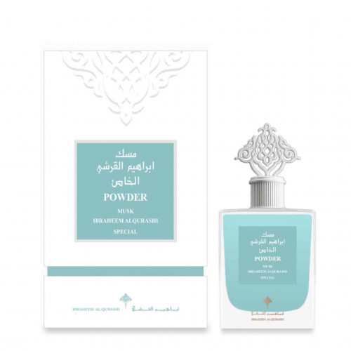 عطر مسك  الباودر  - إبراهيم القرشي  ثبات 100٪