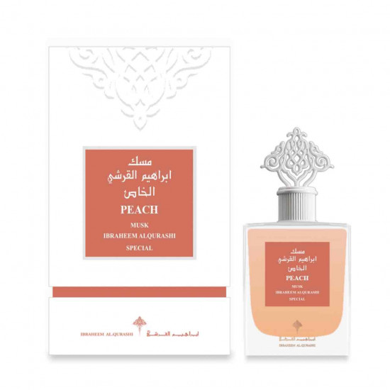 عطر مسك  الخوخ  - إبراهيم القرشي  ثبات 100٪
