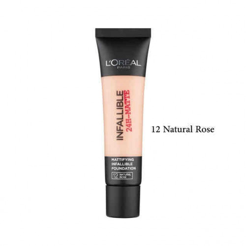 كريم اساس لوريال المطفي انفاليبل درجه 12