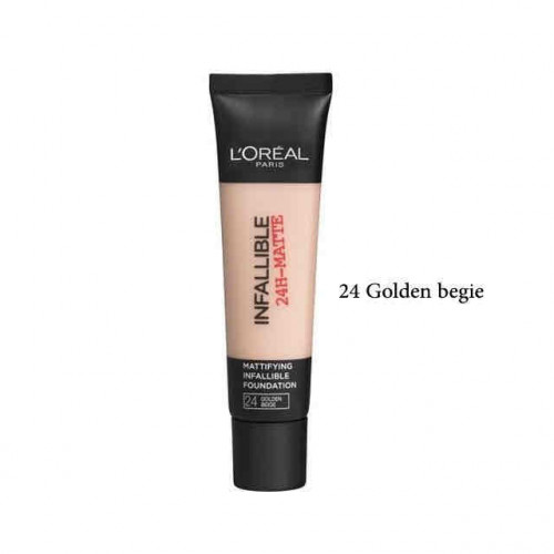 كريم اساس لوريال باريس المطفي انفاليبل درجه  24