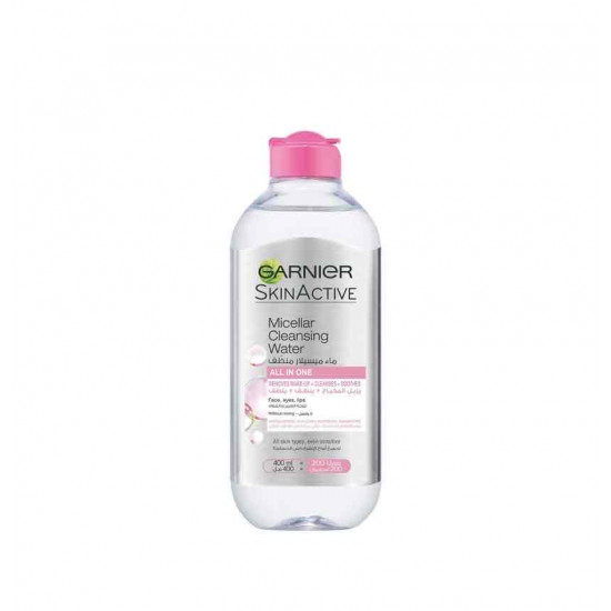 مزيل مكياج ماء ميسيلار الوردي  قارنيه 400 مل