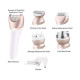 ماكينة حلاقة نسائية كيمي متعددة الوظائف 1 في 5 مقاوم للماء KM-8001 - أبيض
