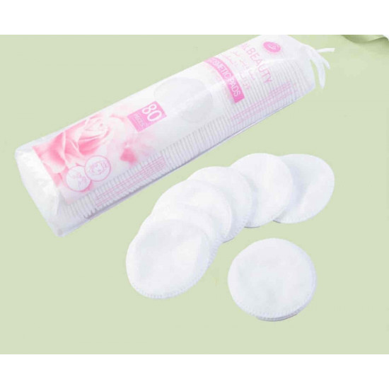 شرائح قطن 80 حبه - من ريل بيوتي 