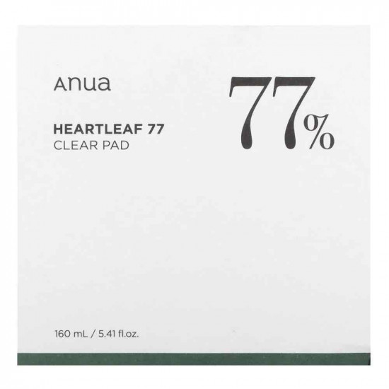 مسحات تونر كلير هارتليف 77% من أنوا | Anua Heartleaf 77% Clear Pad