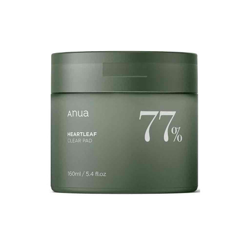 مسحات تونر كلير هارتليف 77% من أنوا | Anua Heartleaf 77% Clear Pad