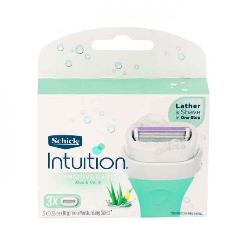 تشيك انتيوشن حلاقه بفيتامين ه والصبار 3 قطع بالعبوه