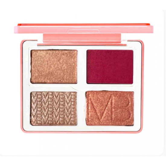 باليت قلوي بلاشر و هايلايت - من ريل بيوتي 