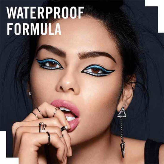 ايلاينر سائل ضد الماء  لون اسود - من ريميل لندن 