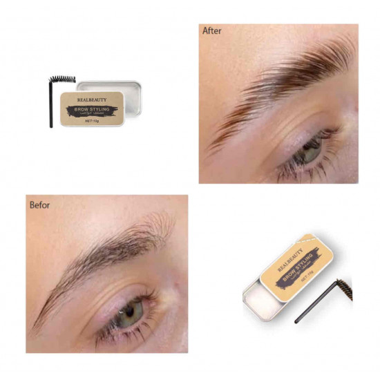 صابونة حواجب مثبت - من ريل بيوتي 