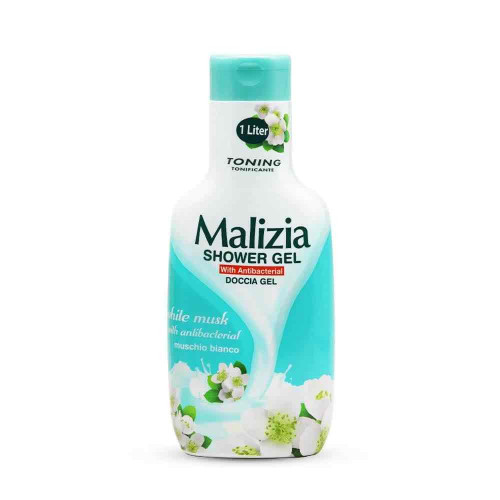 ماليزيا جل سائل استحمام بالمسك الأبيض - 1000 مل